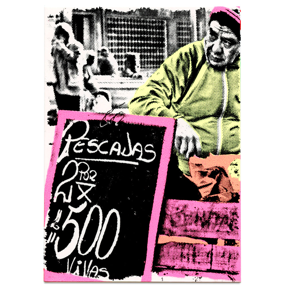 Dimanche au quartier du port - carte postale