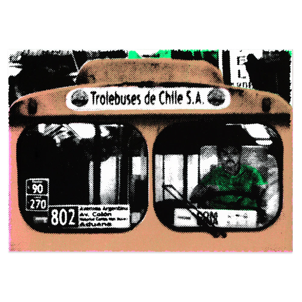 Viaje eléctrico - postal