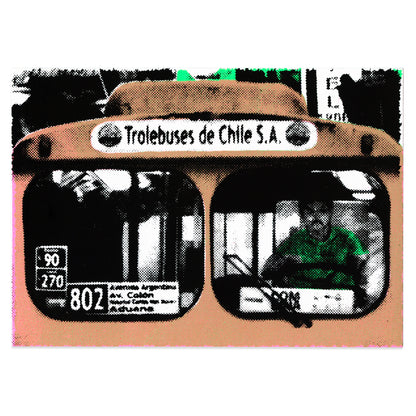 Electric trip - postcard
